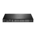 D-Link DXS 3400-24TC - Switch - L3 Lite - gestito - 20 x 10GBase-T + 4 x SFP+ 10 Gigabit combo - desktop, montabile su rack